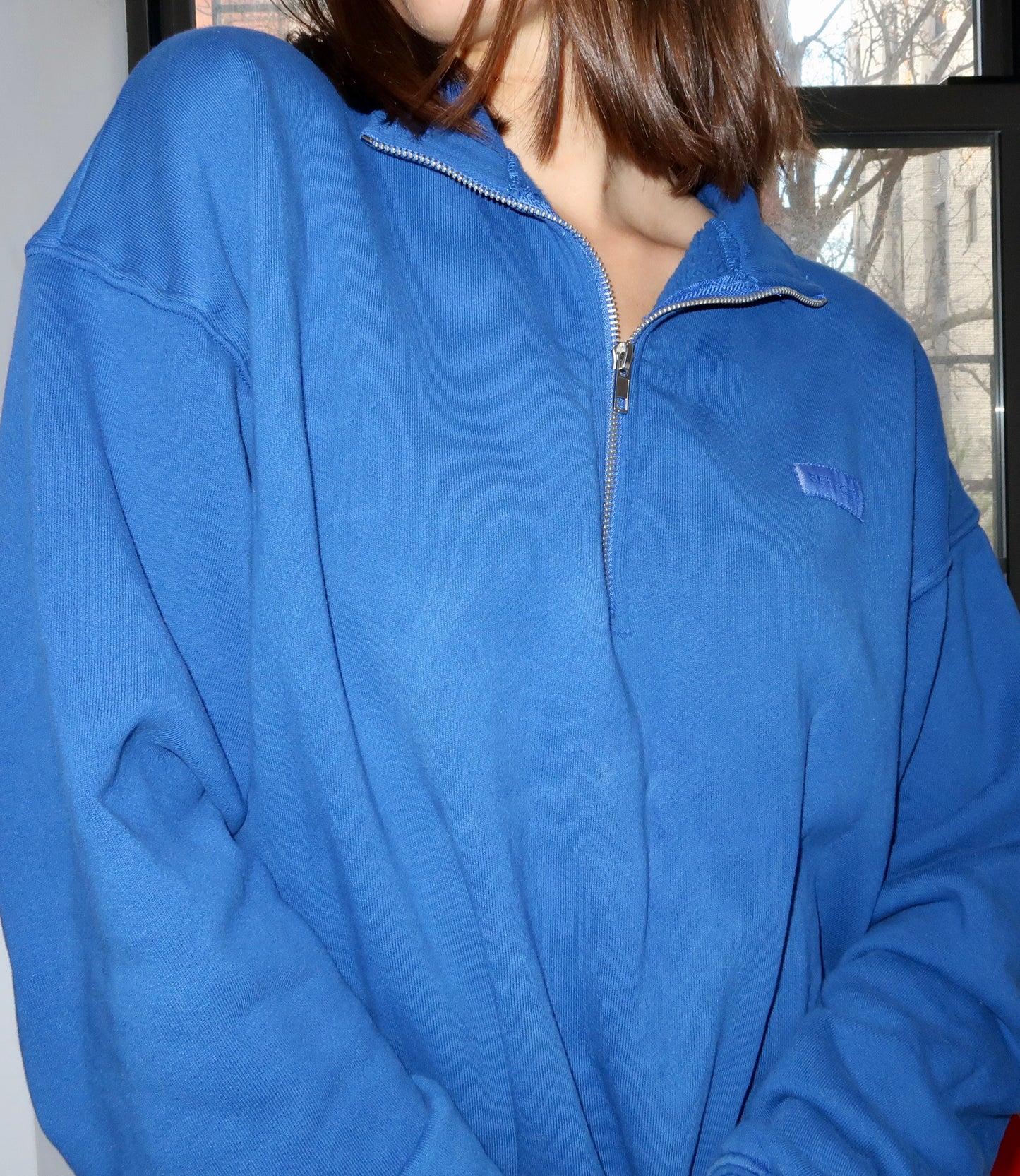 Set Active Blue Pullover