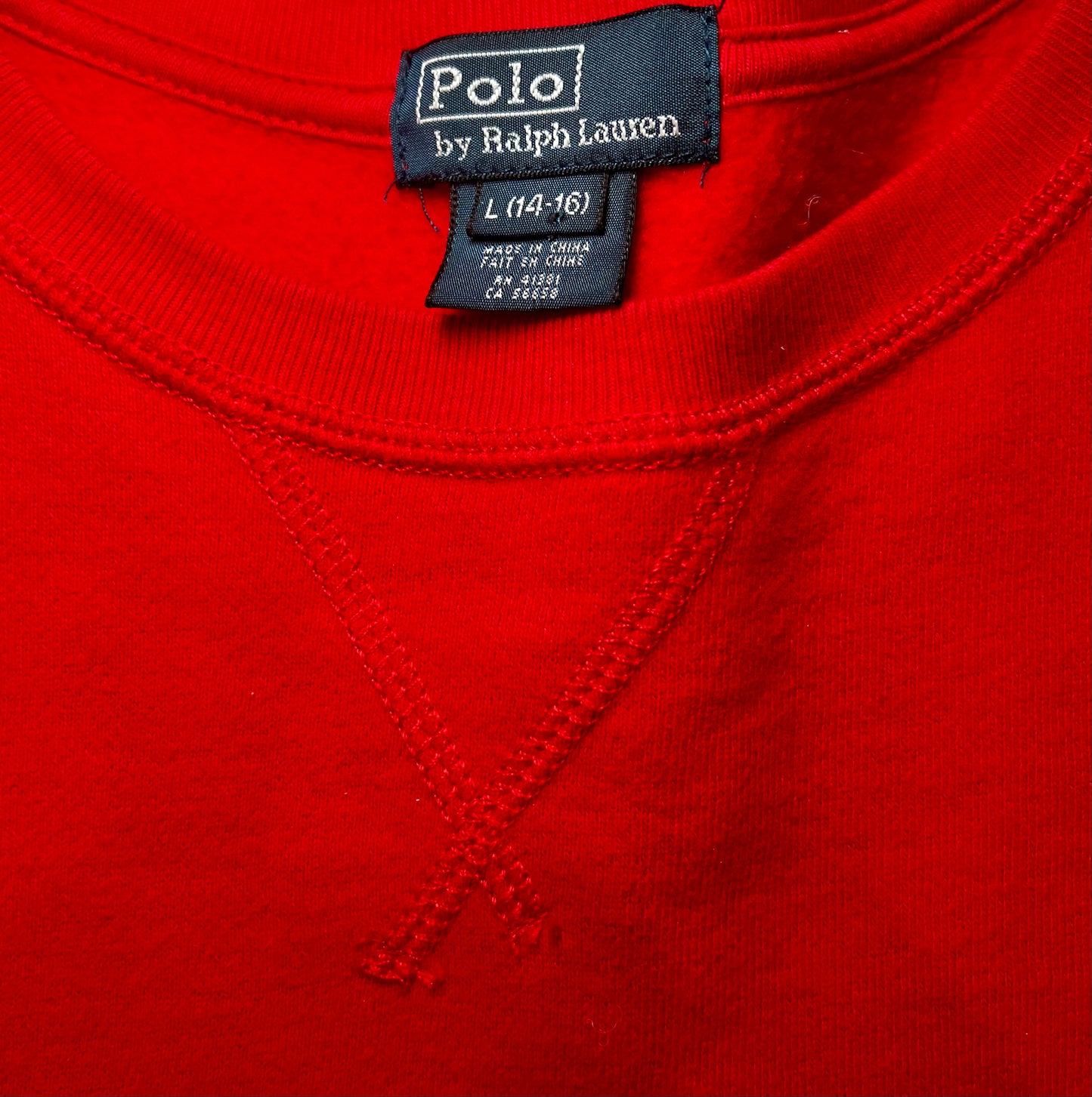 Polo Ralph Lauren Red Pullover