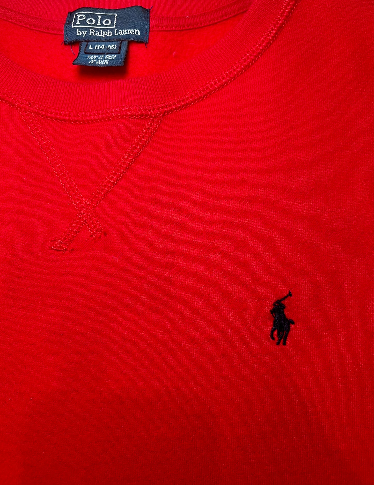 Polo Ralph Lauren Red Pullover